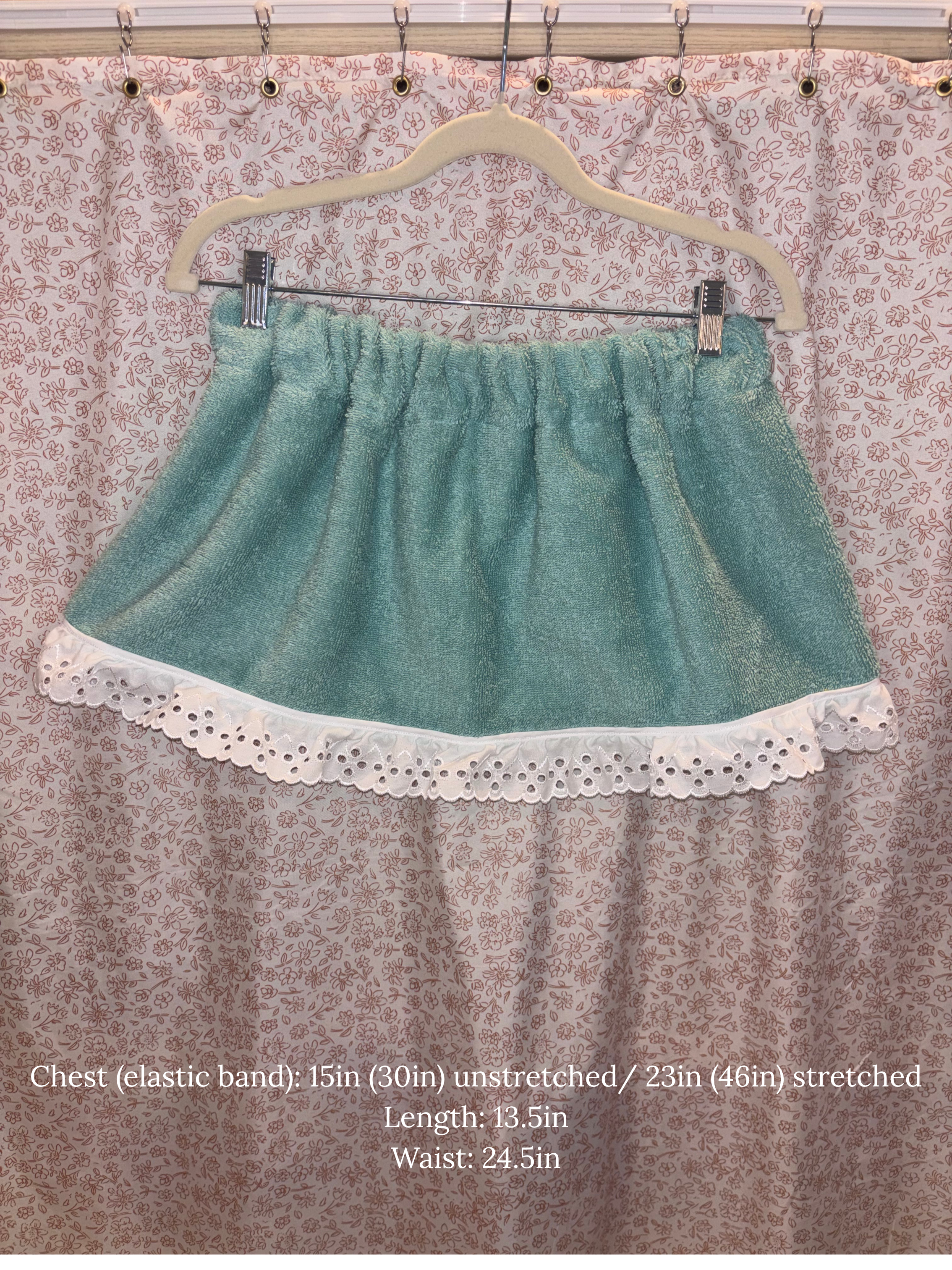 ONE OF A KIND - Towel Top/Skirt