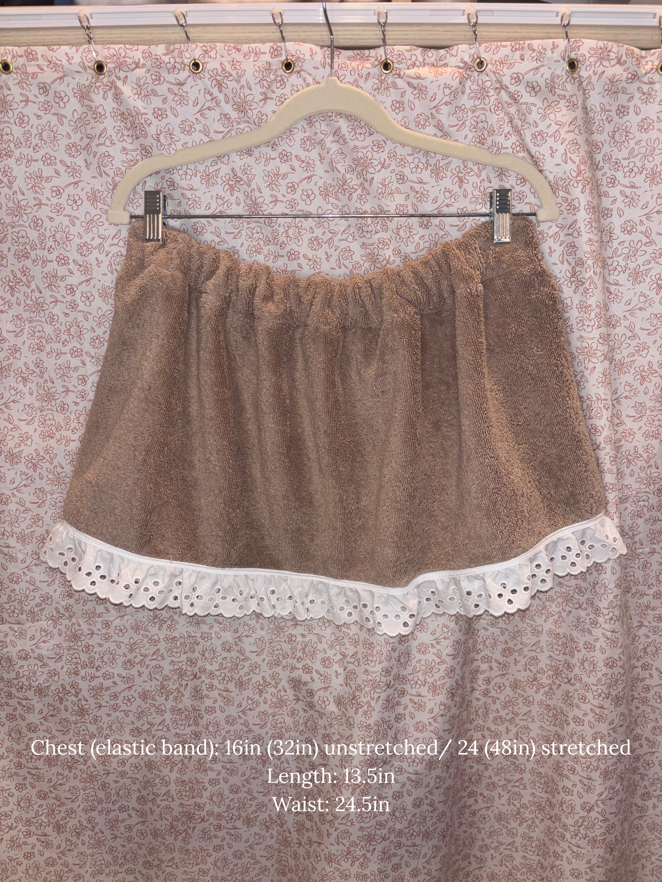 ONE OF A KIND - Towel Top/Skirt